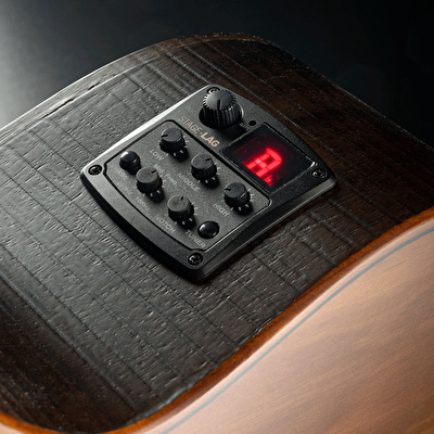 LAG GLA SAUVAGE-JCE Jumbo Elektro Akustik Gitar